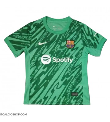 Barcelona Portiere Seconda Maglia 2024-25 Manica Corta